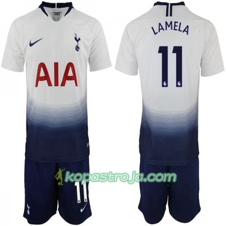 Billiga Fotbollströjor Tottenham Hotspur Lamela 11 Barn Hemma tröja 2018/19 Kortärmad